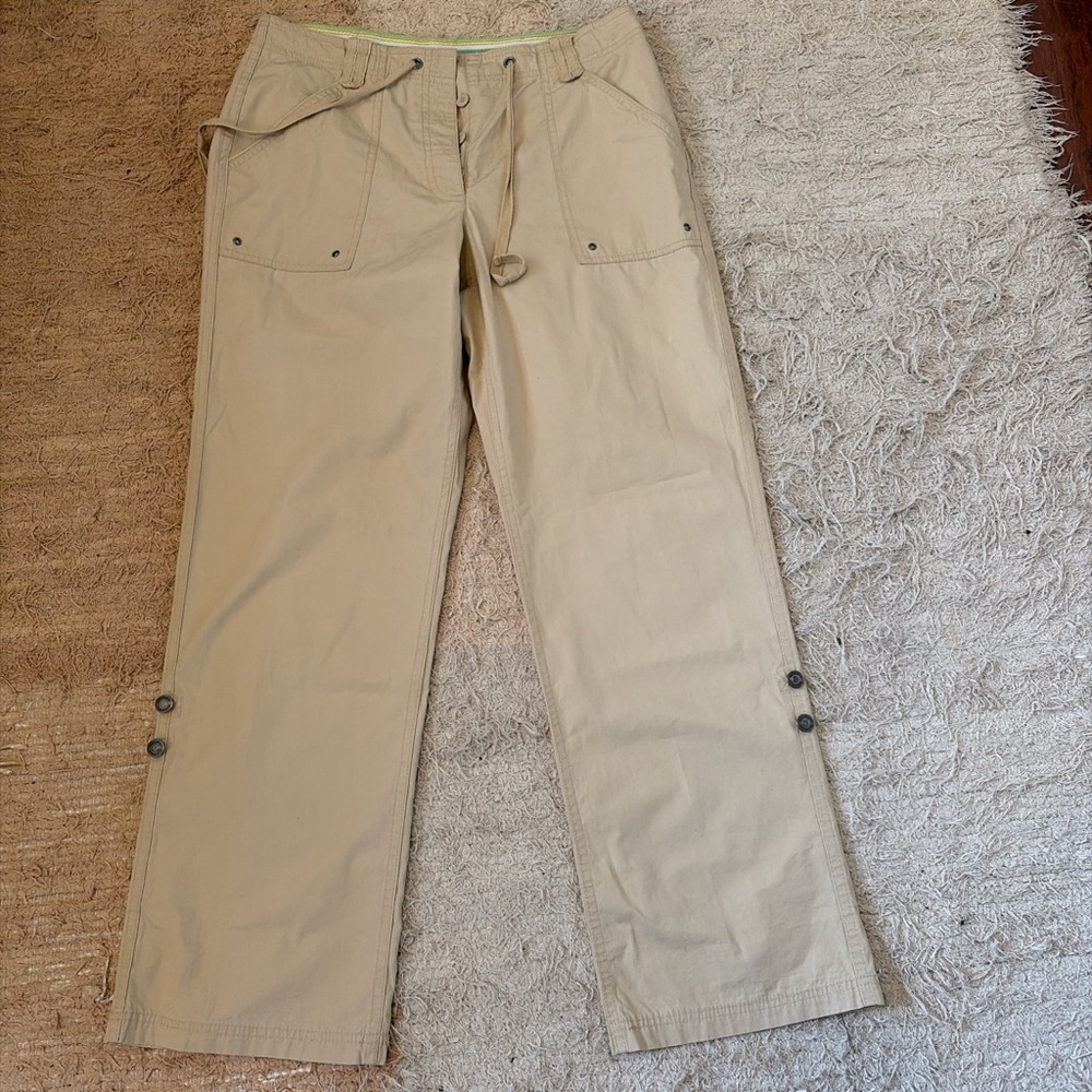 Liz Claiborne Men's Beige Cargo Pants